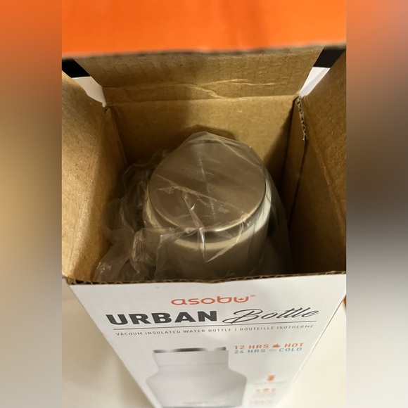 2/$15 NIB ASOBU “Urban Bottle” 16 oz/460 mL vacuum insulated water bottle - Picture 3 of 8